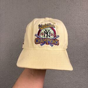 VTG New York Yankees Hat Cap Snapback 1996 World Series Champions New Era USA